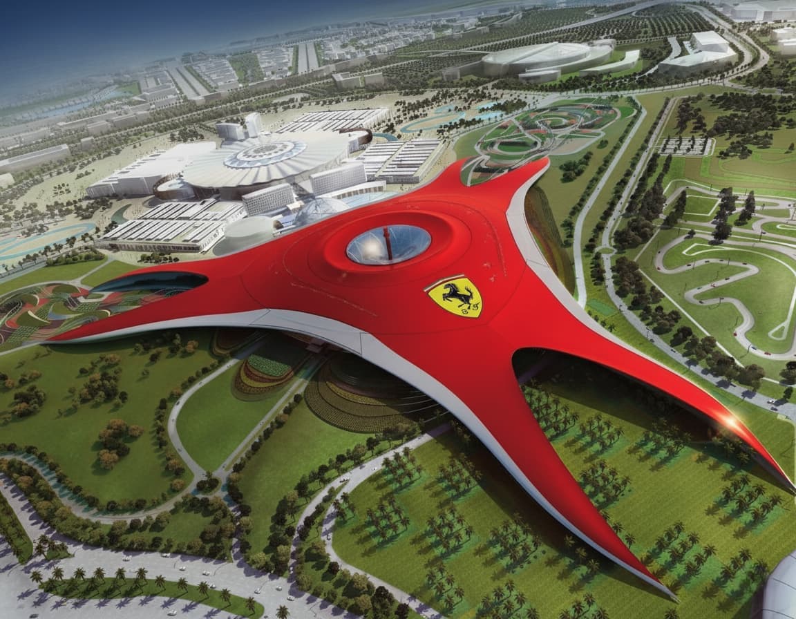 Ferrari World Abu Dhabi Tour from Dubai