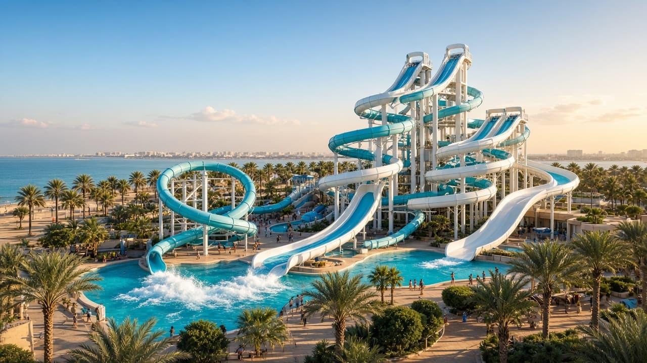 Yas Waterworld Tickets 2026: Prices, From Dubai Transfers & Aquaventure Comparison